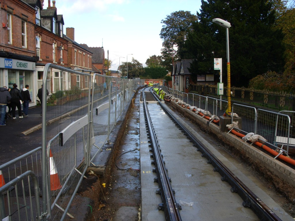 Chilwell Rd Beeston Nov 2013 British Trams Online News