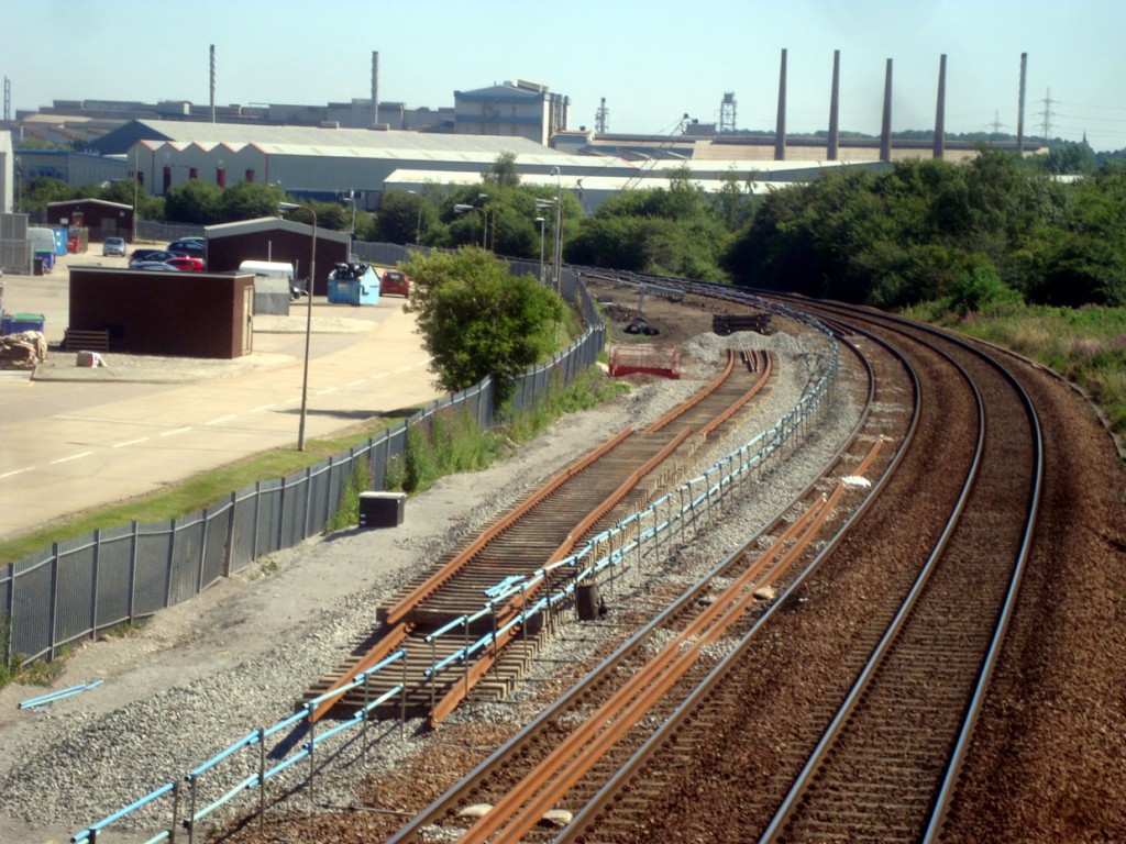 In Pictures Rotherham Parkgate works progress British Trams Online News